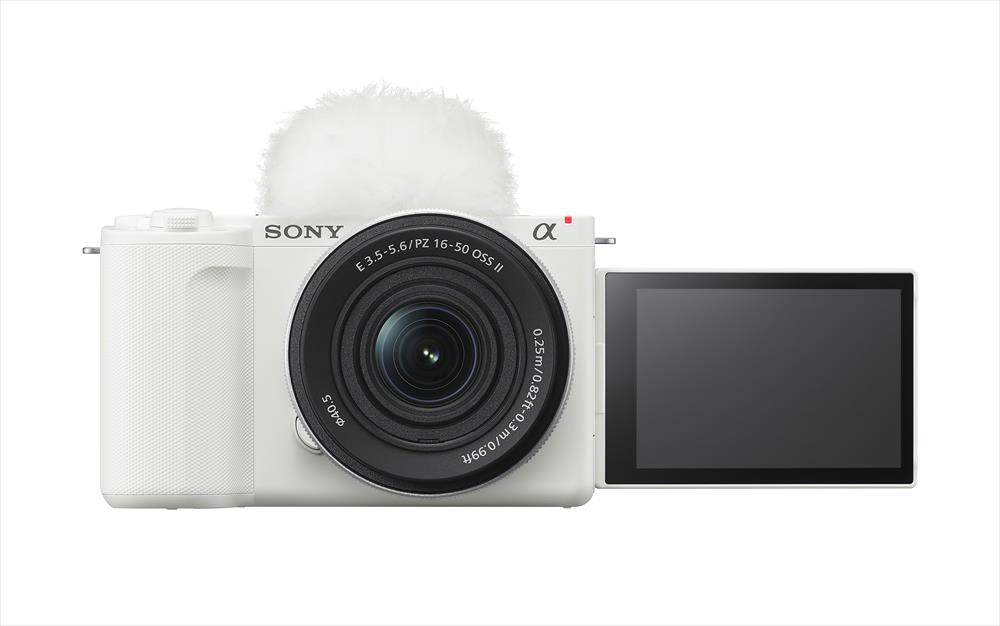 Alpha ZV-E10 II with PZ16-50 II Lens White BONUS Sony battery